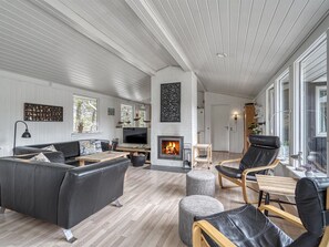 TV, peis og DVD-spiller