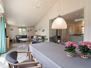 Fernseher, Kamin, DVD-Player