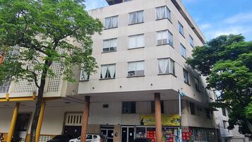 Front of property – evening/night