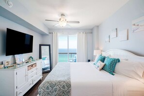 Appart'hÎtel, plusieurs lits, balcon, vue océan (Sunrise Sands) | 1 chambre, décoration personnalisée, ameublement personnalisé