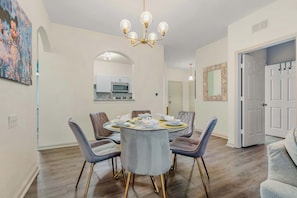 Condo, Multiple Beds, Balcony, Garden View (Playful Paradise At Windsor Hills) | Dining