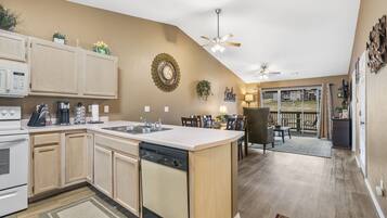 Condo, Multiple Beds, Balcony (Stunning Water View) | Private kitchen | Coffee/tea maker