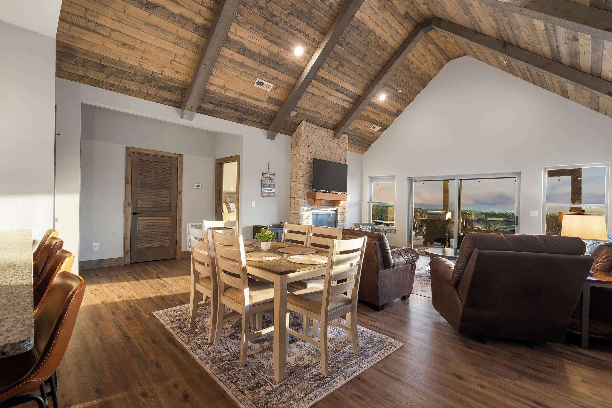 獨棟房屋, 多張床, 壁爐, 山景 (Two Pines) | 住宿內部