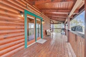 Cabin, Multiple Beds, Hot Tub, Mountain View (Moosehead Lodge) | Balcony view - Moosehead Lodge Fantastic Cabin at Lake Douglas! (Sevierville)