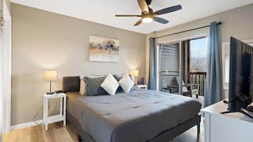 Condo, Multiple Beds, Balcony, Mountain View (Silver Lake Hideaway) | 2 bedrooms, individually decorated, individually furnished, bed sheets