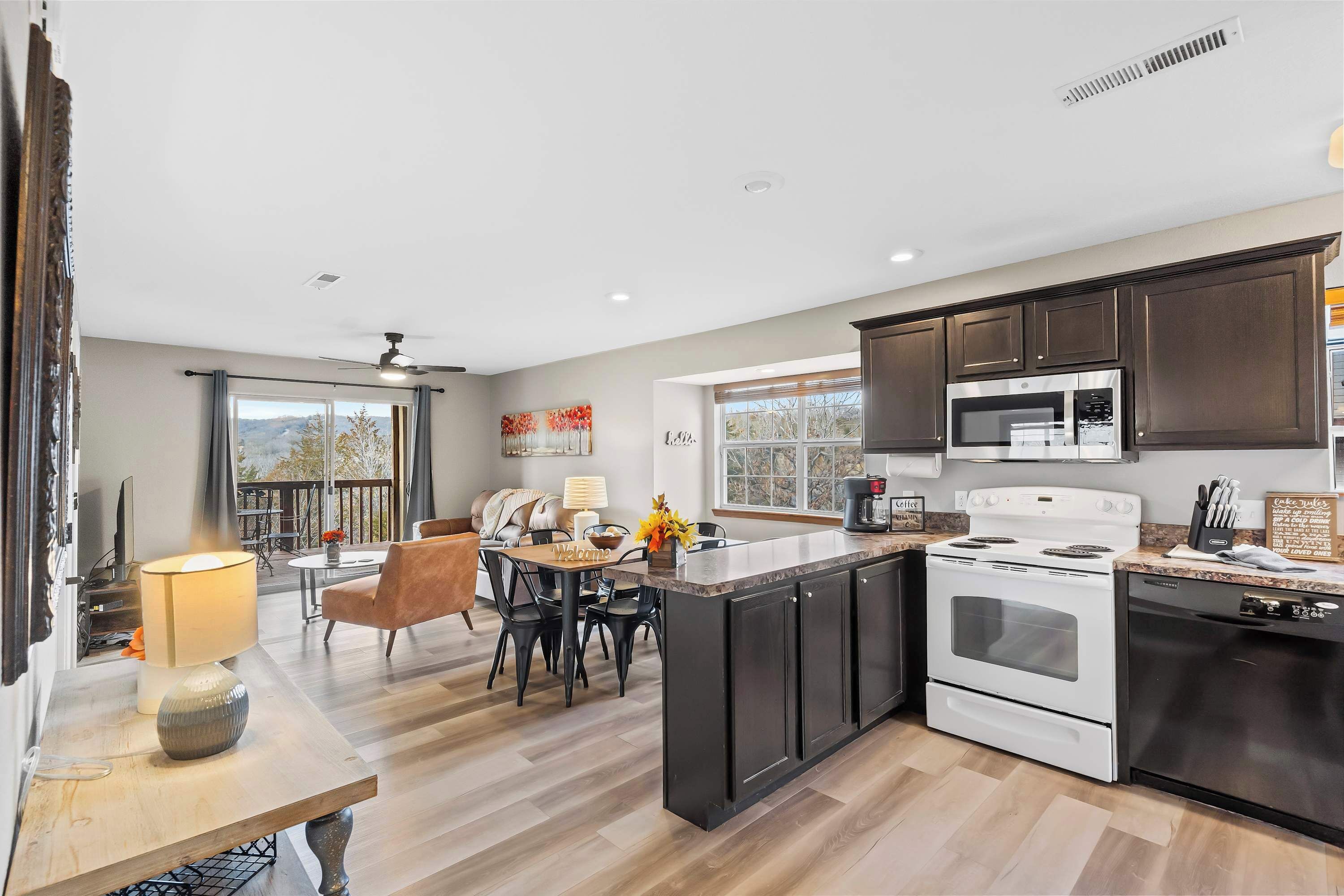 Condo, nhiều giường, ban công, quang cảnh núi (Silver Lake Hideaway) | Bếp riêng | Dụng cụ pha cà phê/trà 