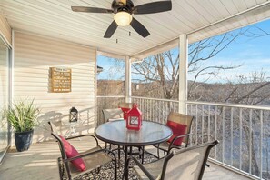 Condo, Multiple Beds, Balcony, Garden View (Lazy Lookout Mo) | Outdoor dining - Lazy Lookout Mo Spacious 3 Bdr, Great Location! (Branson)