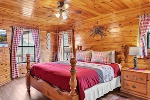 Cabin, Multiple Beds, Hot Tub, Mountain View (Bearway To Heaven II) | View from room - Cabin in the Woods w/ Hot Tub & Games! (Sevierville)