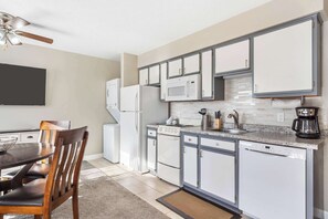 Condo, 1 Queen Bed, Patio, Garden View (Windsor Cottage) | Private kitchen | Coffee/tea maker, dining tables - Windsor Cottage Fall Creek Beauty by Table Rock! (Branson)