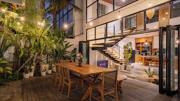 Restaurante al aire libre