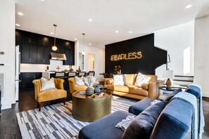 TV, stereo, offices