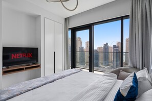 1 Schlafzimmer, Bügeleisen/Bügelbrett, kostenloses WLAN, Bettwäsche