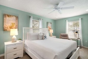 2 soverom, strykejern/-brett, wi-fi (inkludert) og sengetøy