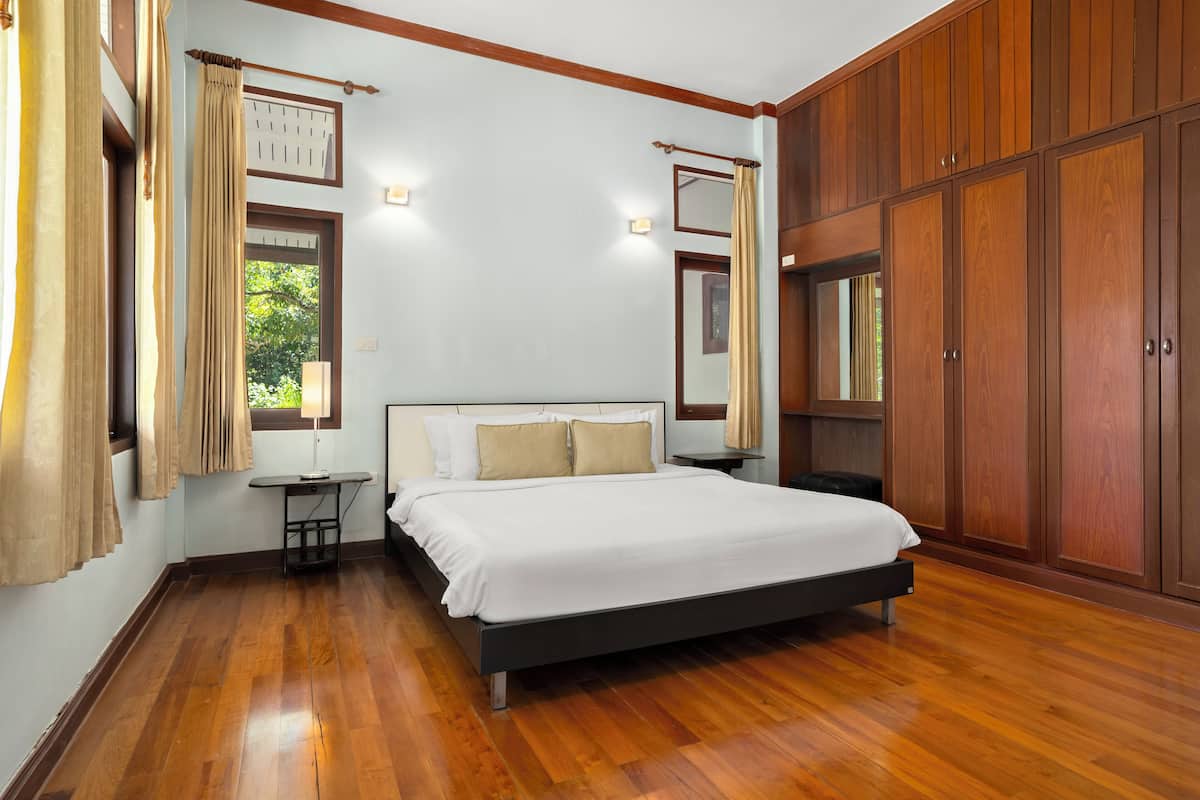Villa with River View | 1 kamar tidur, meja kerja, tempat tidur lipat/tambahan, dan Wi-Fi gratis