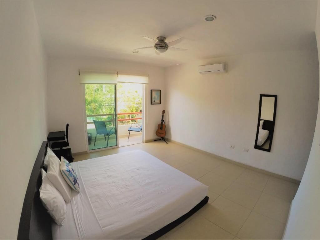 Standaard appartement, uitzicht op zwembad | 2 slaapkamers, gratis wifi