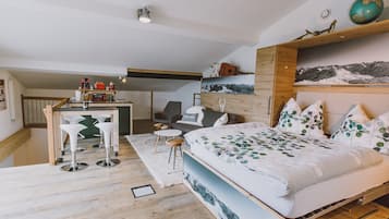 1 soveværelse, strygejern/strygebræt, gratis Wi-Fi, sengetøj