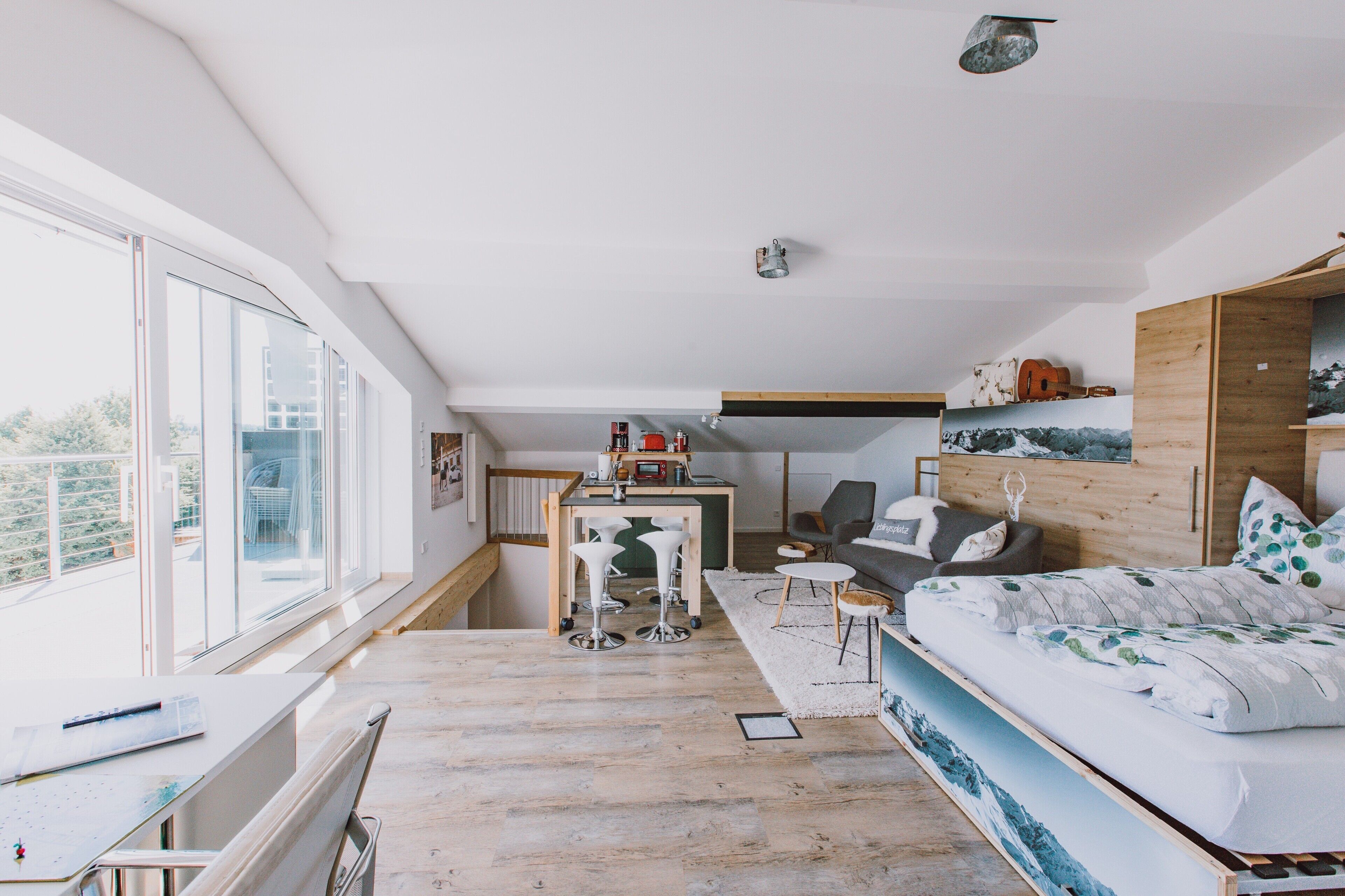 1 chambre, fer et planche à repasser, Wi-Fi gratuit, draps fournis