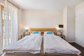 2 Schlafzimmer, Bügeleisen/Bügelbrett, kostenloses WLAN, Bettwäsche