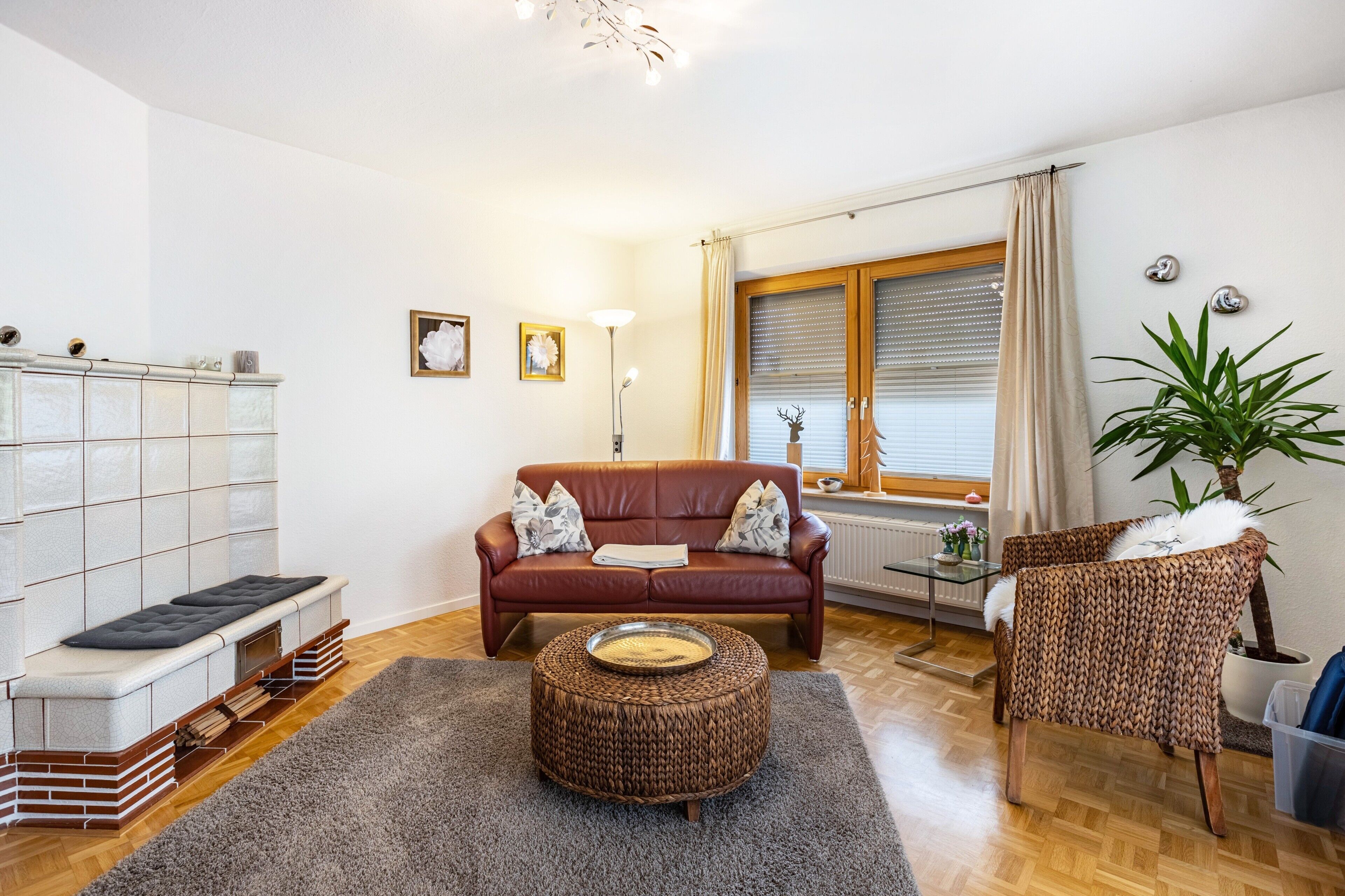 Fernseher, Kamin