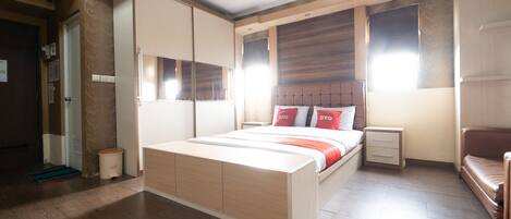 Quarto casal luxo | 1 quarto, Wi-Fi de cortesia, roupa de cama