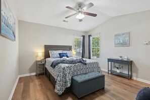 3 dormitorios, tabla de planchar con plancha, wifi y ropa de cama