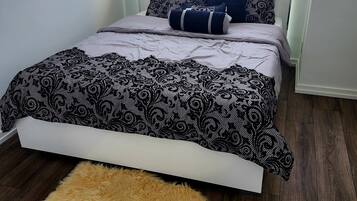 2 chambres, fer et planche Ă repasser, Wi-Fi, draps fournis