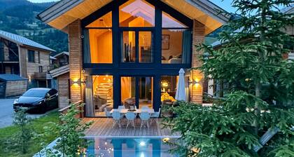 Panorama Ferienhaus # 8 mit Sauna & Pool
