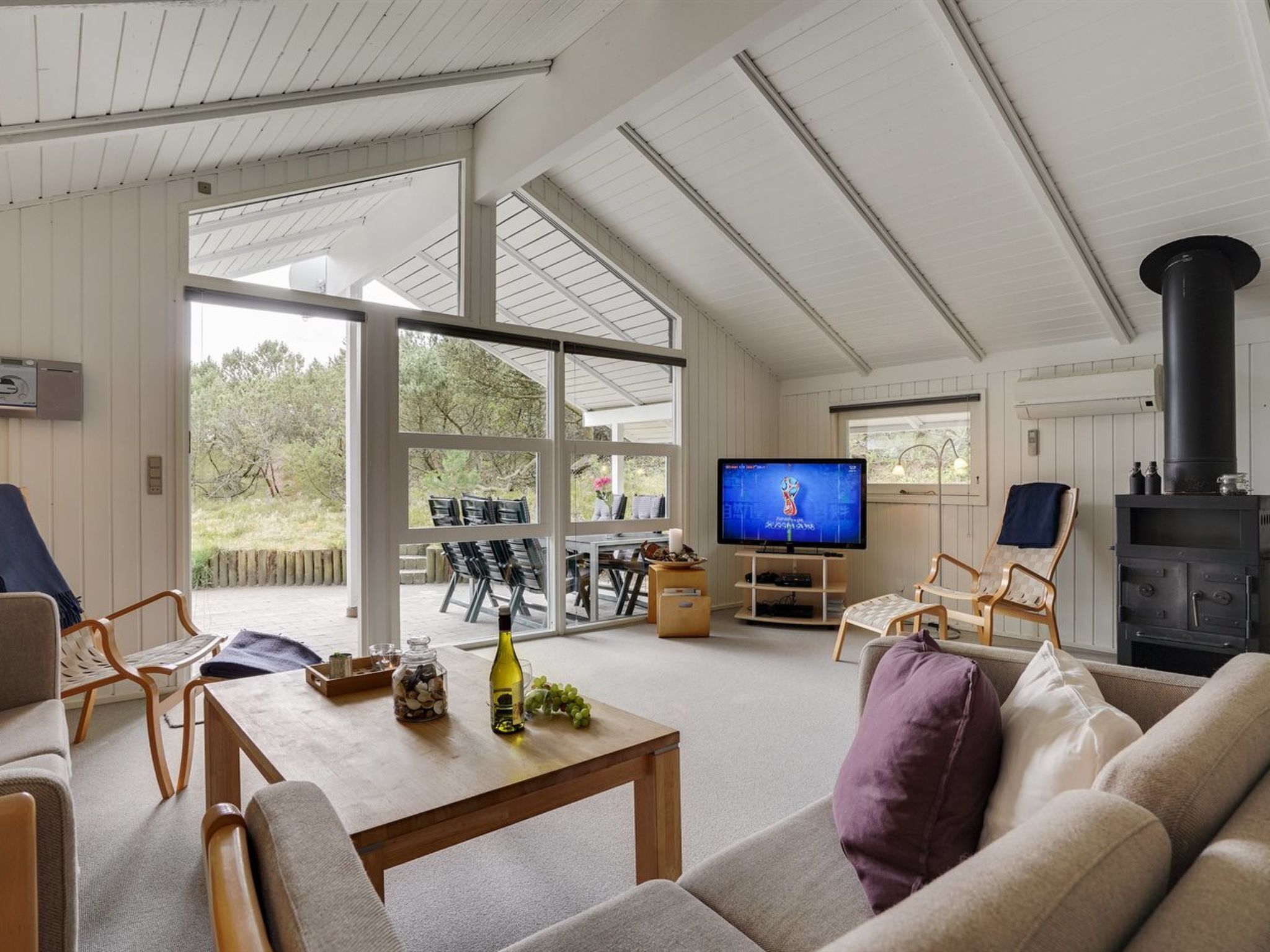 TV, peis og DVD-spiller