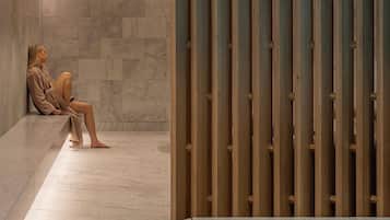 Sauna, hammam, sources chaudes/minérales, 2 salles de soins