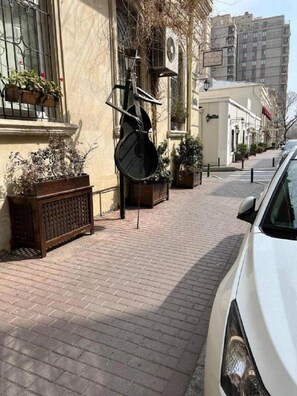 Fachada de la propiedad