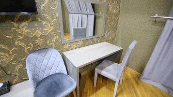 Uitzicht vanuit de kamer