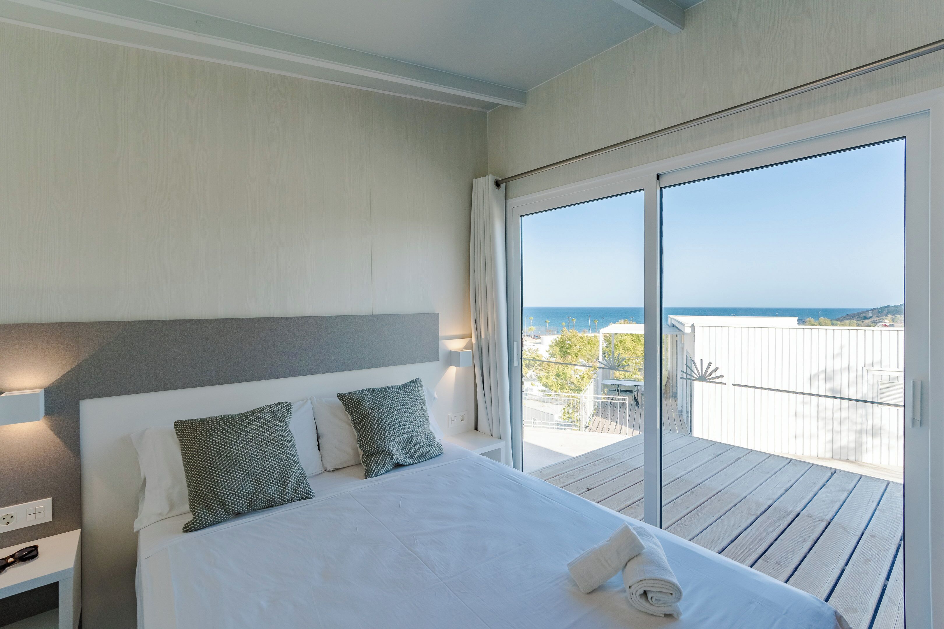 Deluxe bungalow, 2 slaapkamers, uitzicht op zee (Leo) | Uitzicht vanuit de kamer