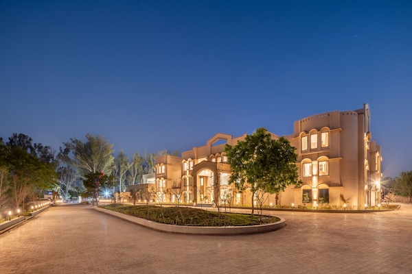 Front of property – evening/night