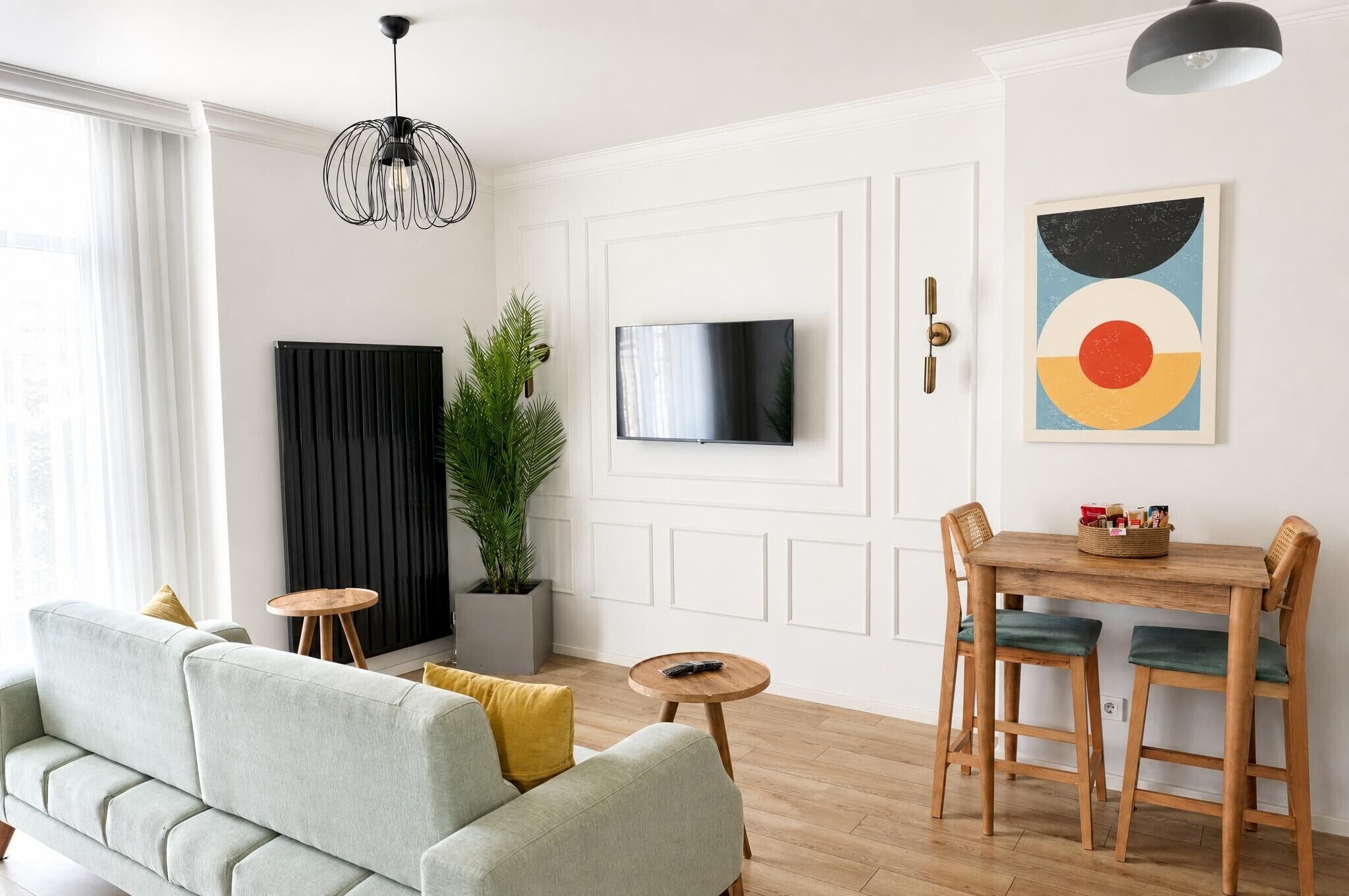 Standard Room, Non Smoking, Kitchenette | Living area | 55-inch Smart TV with digital channels, Netflix, streaming services