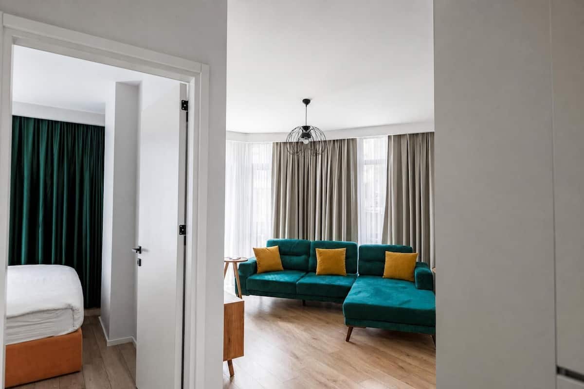 Habitación Deluxe | 1 dormitorio, sábanas de algodón egipcio, ropa de cama de alta calidad