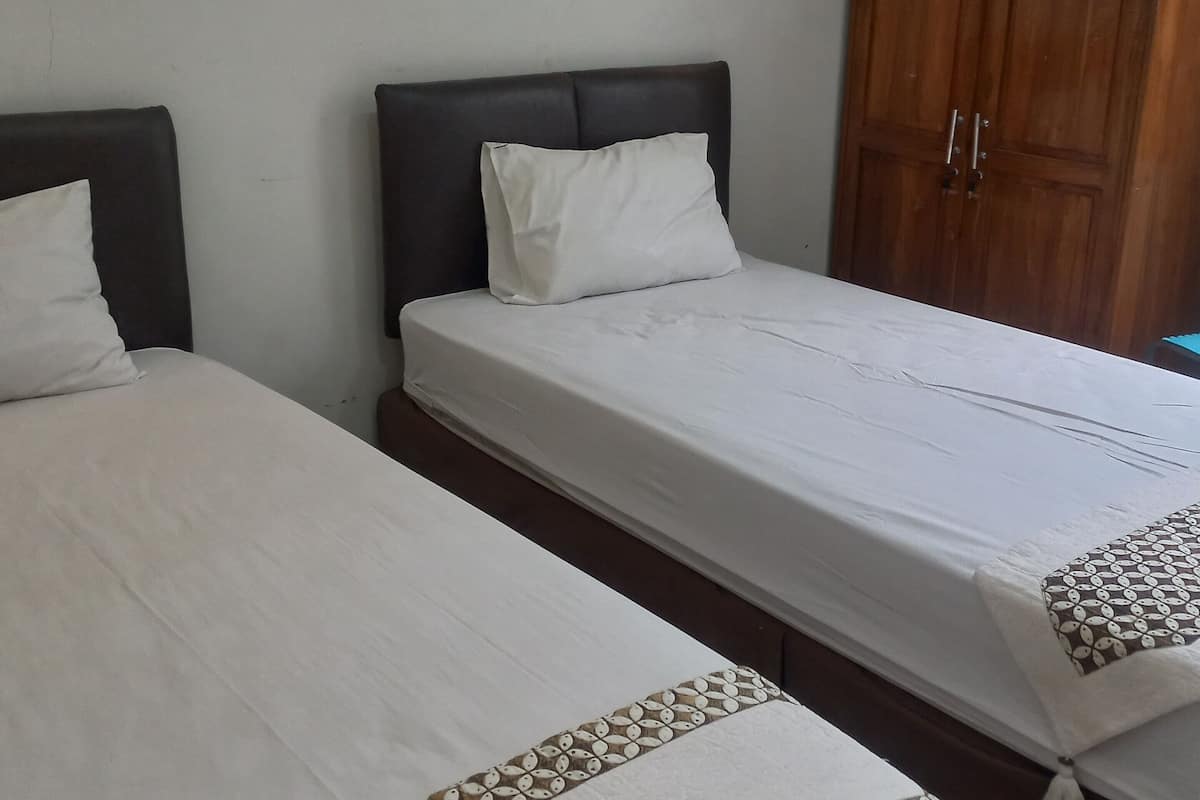 Chambre Deluxe avec lits jumeaux | Wi-Fi gratuit, draps fournis