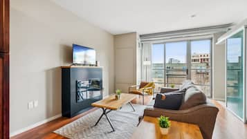 Televisie en een kantoor