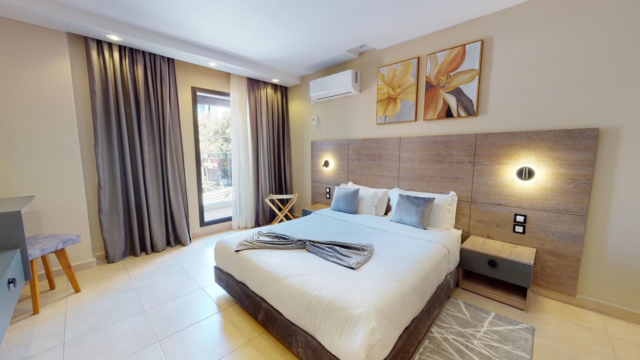 Premium bedding, minibar, individually decorated, laptop workspace