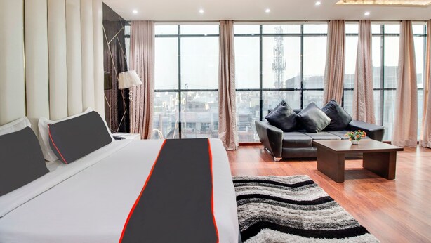 Classic Room | Bed sheets - Collection O Hotel Amber Heights (Bareilly)