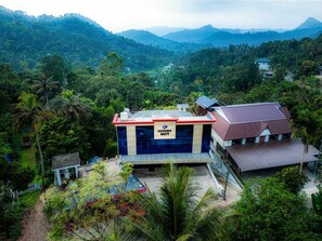 Fassade der Unterkunft