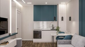 公寓, 阳台 | 私人厨房