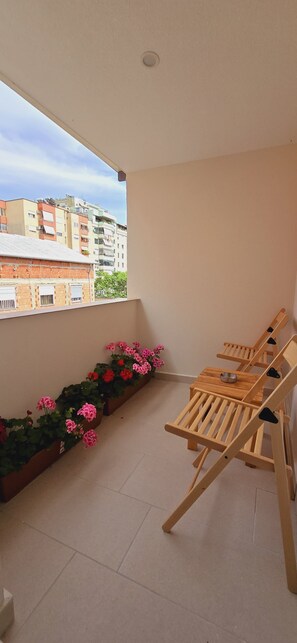 Apartamento Deluxe | Terraza o patio