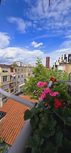 Deluxe-Doppelzimmer, Balkon | Terrasse/Patio