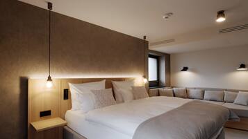 Junior Suite | 1 bedroom, premium bedding, in-room safe, free WiFi