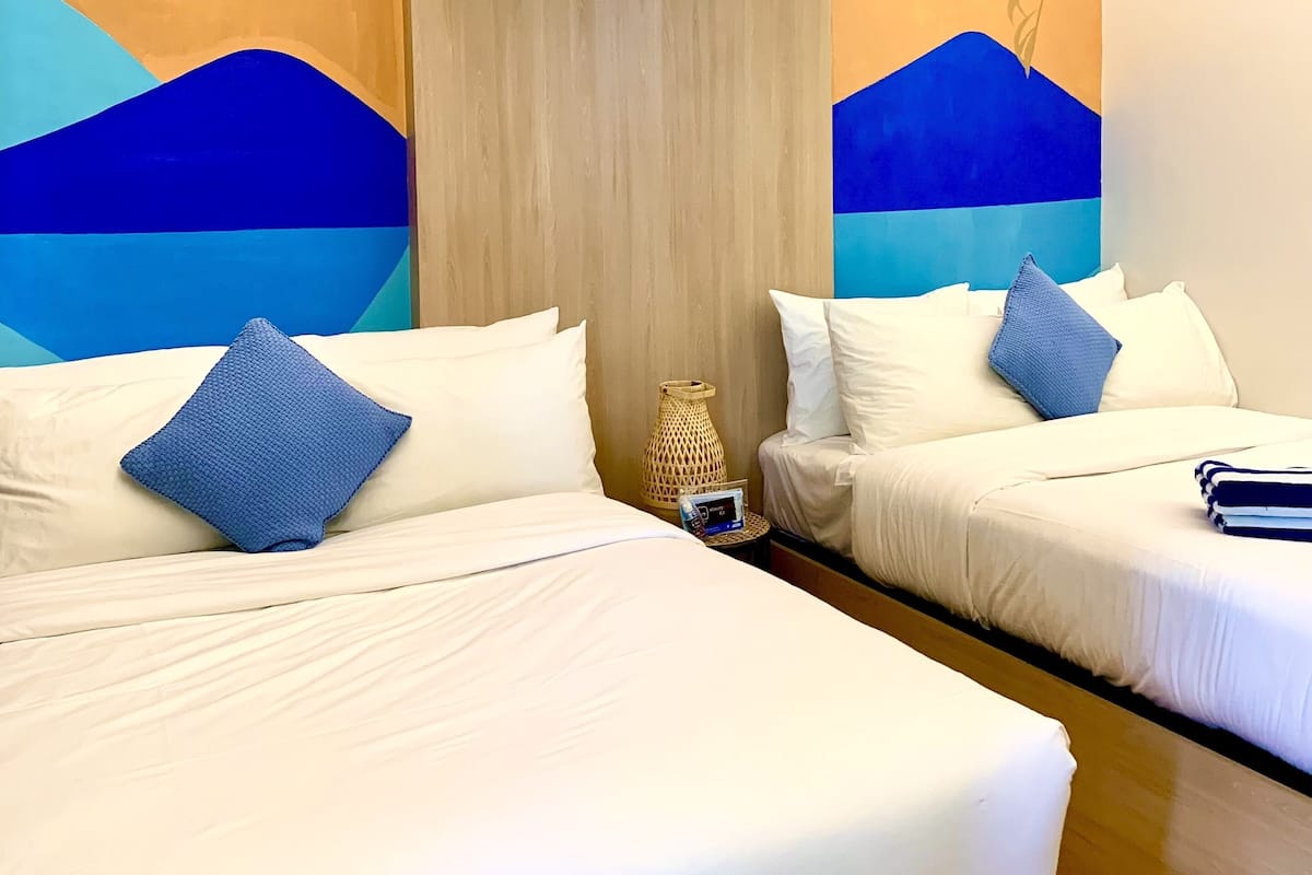 Standard Double Room | In-room safe, blackout curtains, iron/ironing board (on request)