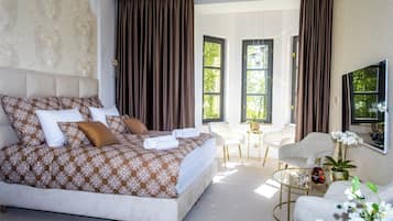 Ropa de cama de alta calidad, colchones Select Comfort y minibar