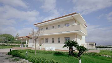 Fassade der Unterkunft