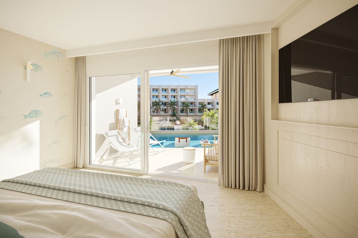 1 bedroom, minibar, in-room safe, free cots/infant beds