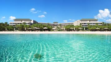 Beach nearby, white sand