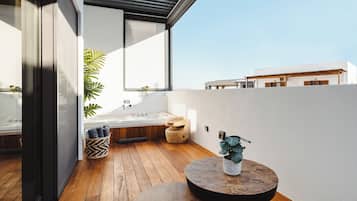 Luxury Apartment, Private Pool | Balcony